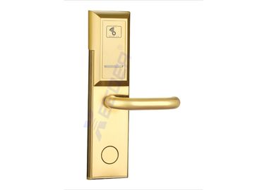 Porcellana Serrature di porta dell'hotel di colore dell'oro, serrature di porta di sicurezza della camera di albergo L1102JS fornitore